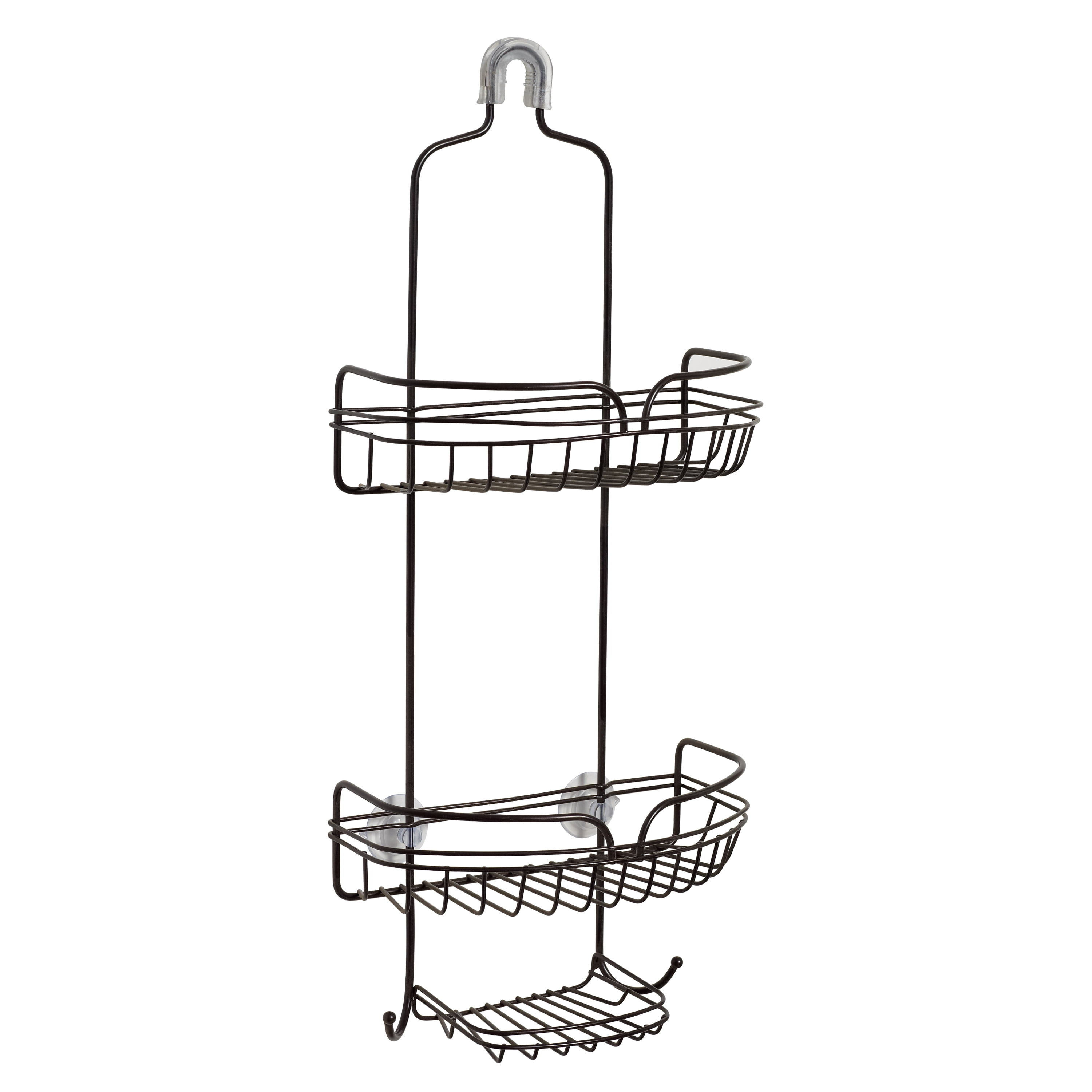 Zenna Home Metal over-the-Shower Caddy, Bronze