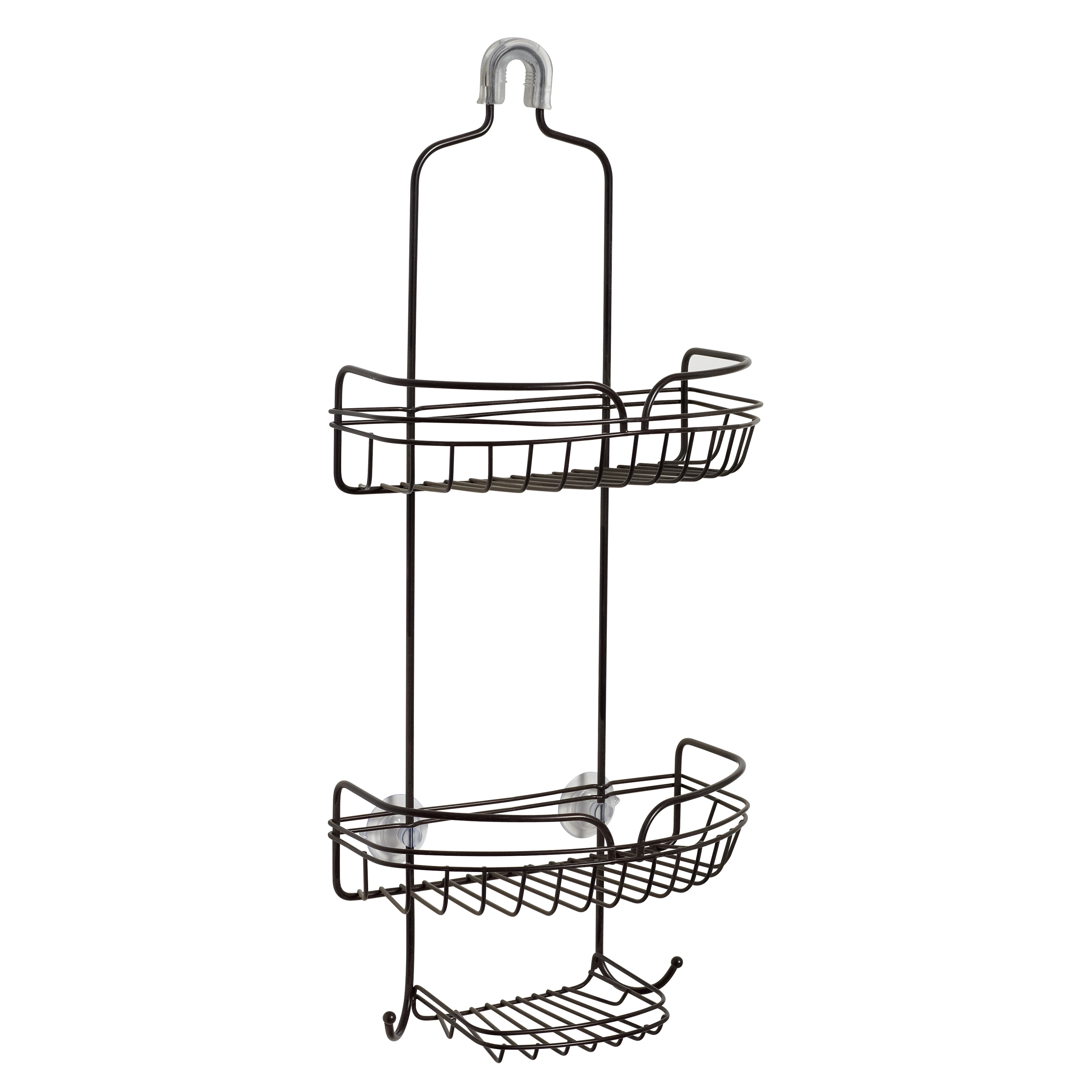 Zenna Home Metal over-the-Shower Caddy, Bronze - image 1 of 3