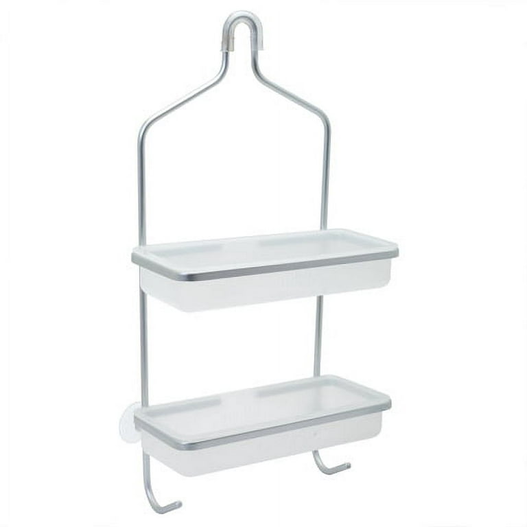Zenna Home Never Rust Aluminum Shower Caddy with Plastic Inserts