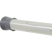 Zenith Zenna Home Straight 52 In. to 86 In. Adjustable Tension Shower Rod in Chrome