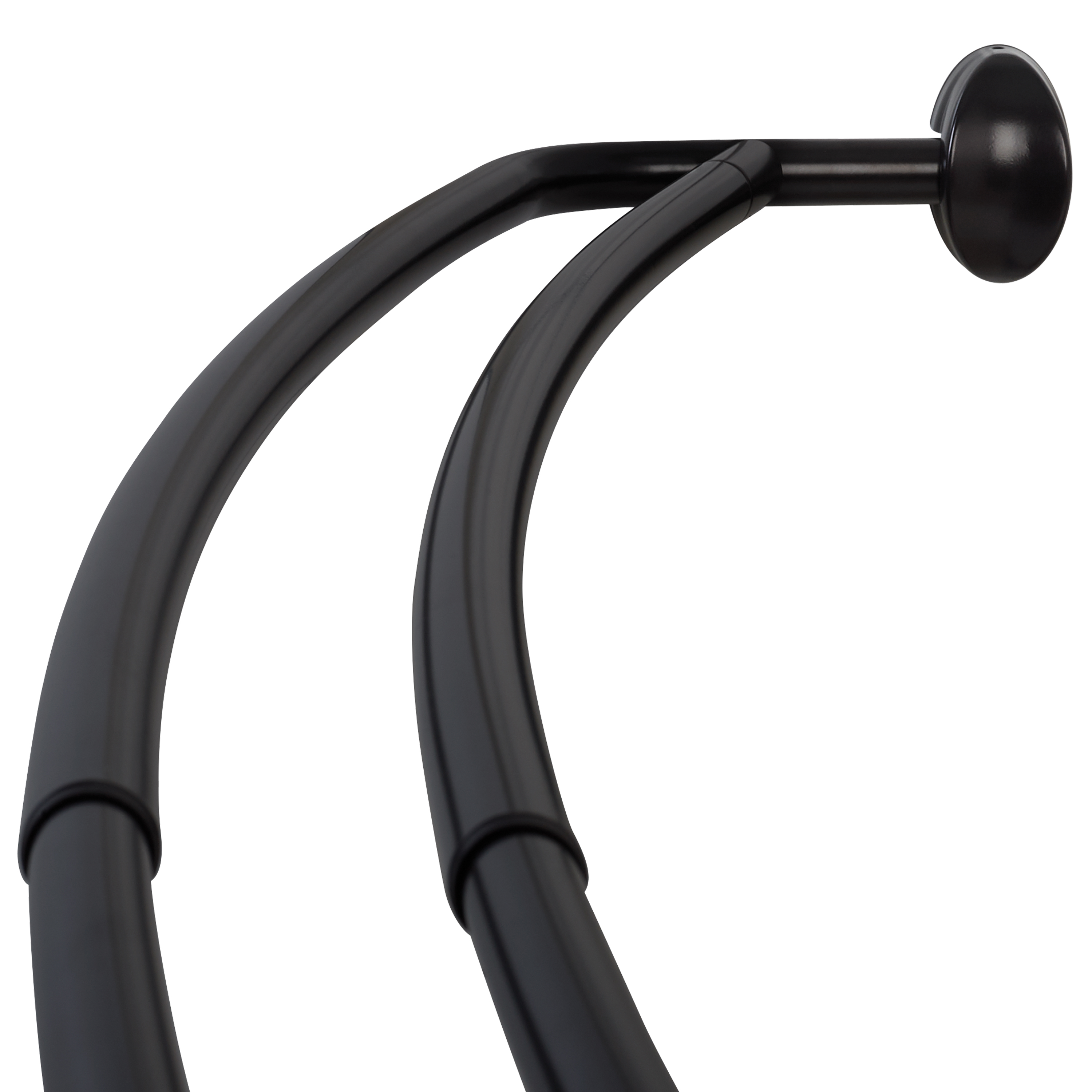 Better Homes & Gardens Smart Adjustable 72" Curved Shower Rod, 1 Each