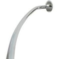 thumbnail image 1 of Zenna Home NeverRust Aluminum Curved Shower Rod, Chrome, 1 of 2