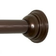 thumbnail image 1 of Zenna Home Tension Curtain Rod 72 in. L Oil Rubbed Bronze Brown, 1 of 3