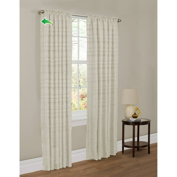 Zenna Home Thermal Shield Kaylee Energy Saving Wrap Window Panel, 1 Each