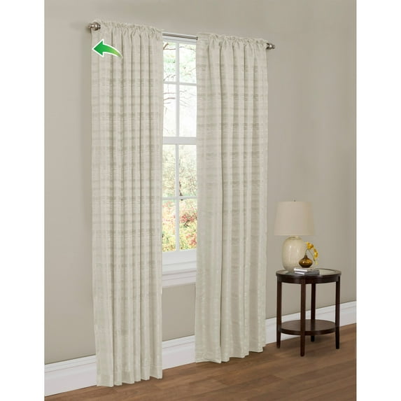 Zenna Home Thermal Shield Kaylee Energy Saving Wrap Window Panel, 1 Each