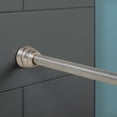 thumbnail image 1 of Zenna Home Ultimate Rustproof Stainless Steel Dual-Mount Brushed Nickel Shower Curtain Rod, 44" - 72", 1 of 8