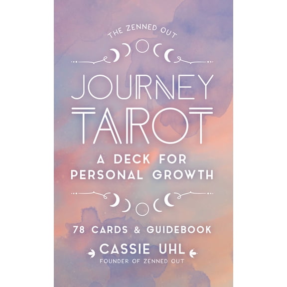 Zenned Out: The Zenned Out Journey Tarot Kit : A Tarot Card Deck and Guidebook for Personal Growth (Series #6) (Kit)