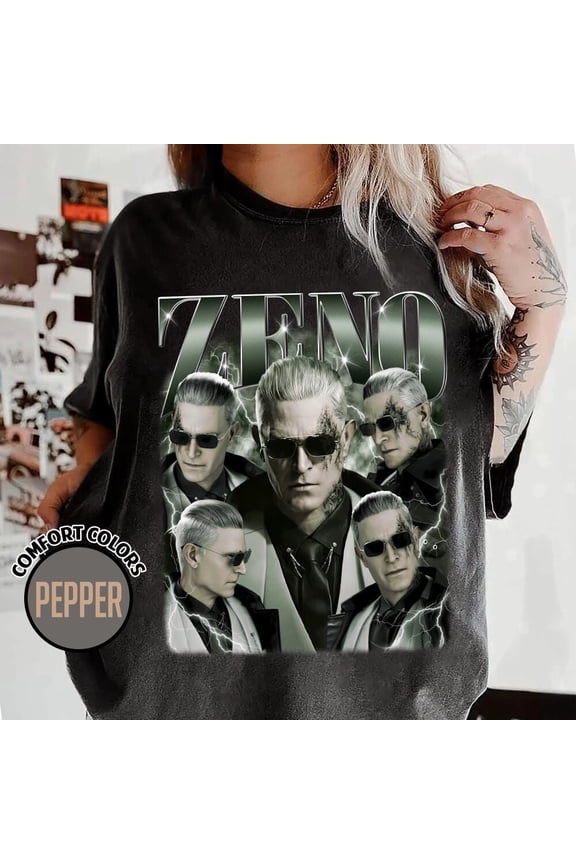 Zeno Bootleg Shirt, Zeno Homage T-Shirt, Vintage Style Villain Resident Evil 9 Requiem Shirt, Horror Game Tee, Gaming Shirt