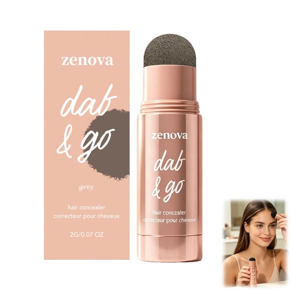 Zenova Root Touch-Up Stick – Quick Gray Coverage, No Mess, On-the-Go