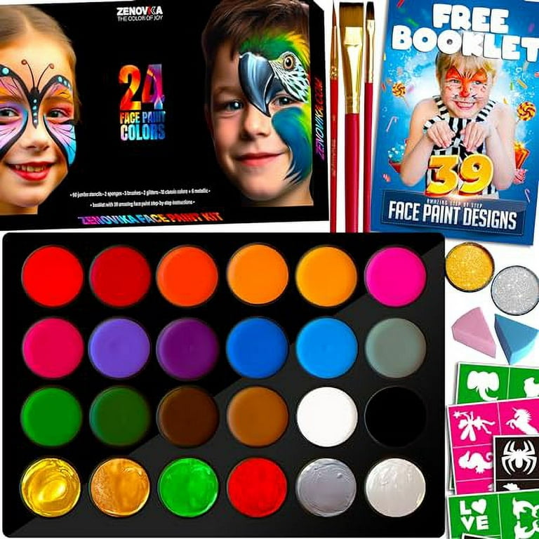 https://i5.walmartimages.com/seo/Zenovika-Face-Painting-Kit-Kids-Non-Toxic-Hypoallergenic-Paint-24-Colors-Stencils-Book-Professional-Halloween-Makeup-Safe-Easy-Use_e2209bbb-f923-428a-86d9-f1fb1ca21dbb.b4c390f25f23b2edda3d73314c1cc3cf.jpeg?odnHeight=768&odnWidth=768&odnBg=FFFFFF