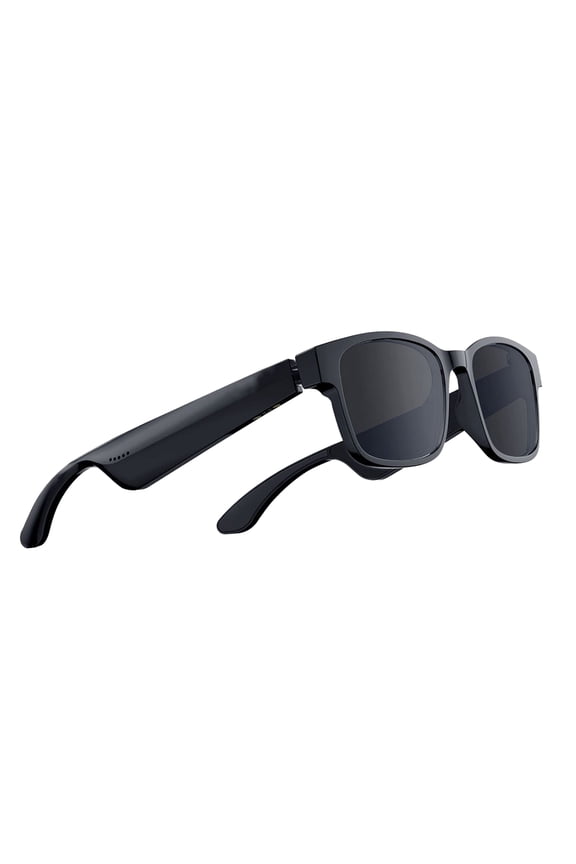 Adjustable Voice Control Unisex Sunglasses, Black