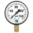 thumbnail image 1 of Zenport DPG160 Dry Air Pressure Gauge, 160 PSI, 1 of 5