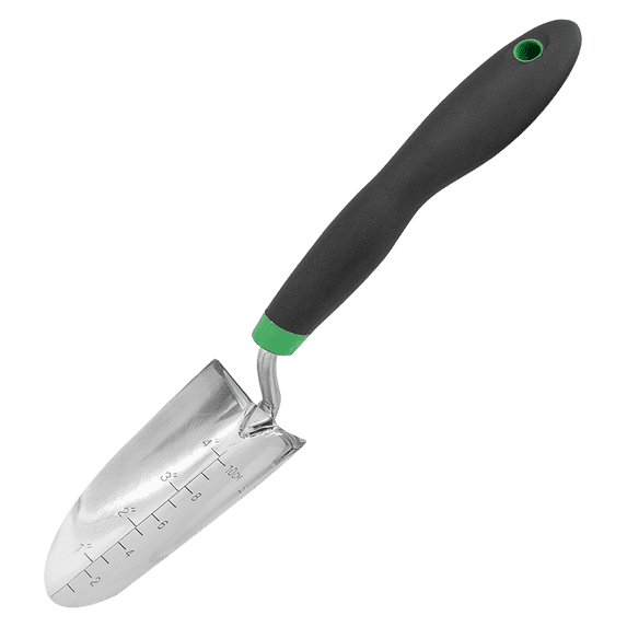 Zenport 15309E Comfort Grip Transplanting Trowel, Black