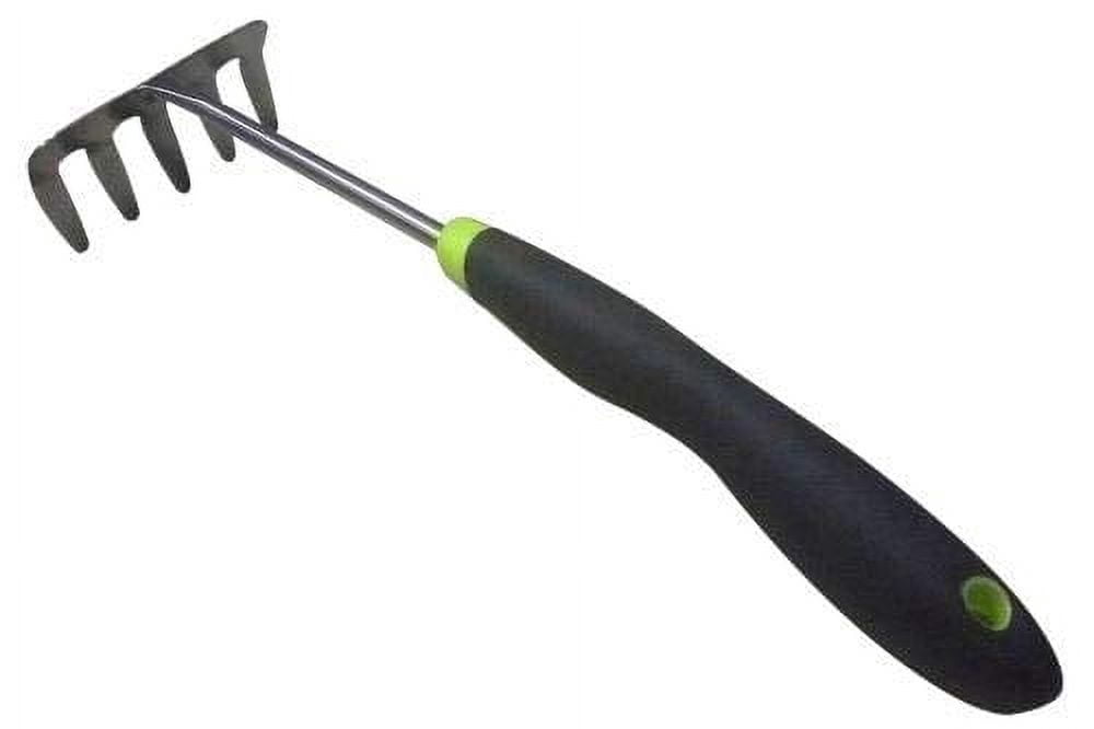 Zenport 15309I Good Grips Mini Soil Rake, Ergonomic Soft Cushion Grip ...