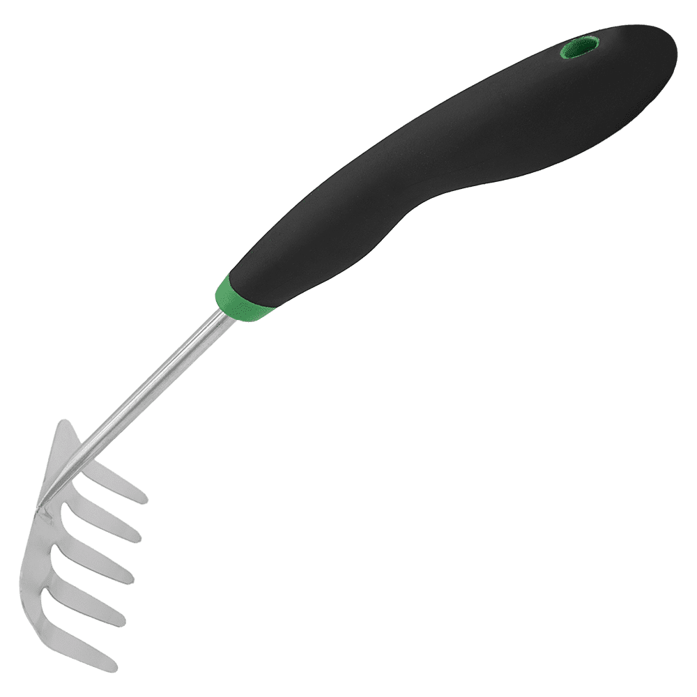 Zenport 15309I Comfort Grip Mini Soil Garden Rake with Soft Handle ...