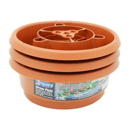 Zenport  3 Pot Growing System  Repels Slugs And Snails