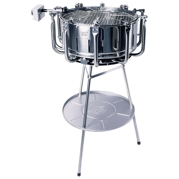 Zenport 860022 Uncle Roast Automatic Rotisserie BBQ Grill