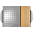thumbnail image 1 of Zenport 870010A Grill Plank Topper, Beige/Black, 1 of 5