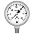 thumbnail image 1 of Zenport APG60 Ammonia Gas Pressure Gauge, 60 PSI, Silver, 1 of 5