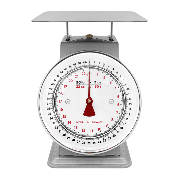Zenport AZD50 Platform Mechanical Dial Scale, 50-Pound - 4 Pack