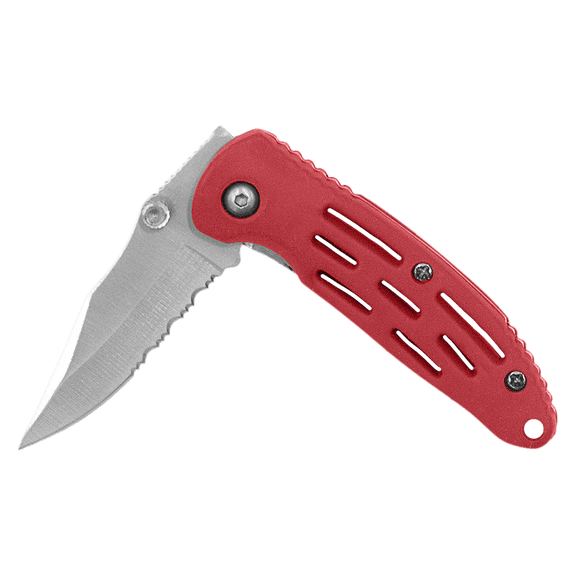 Zenport CSK7021 Deluxe Folding Pocket Knife, Half Serrated Blade, 2.75-Inch - 12 Pack