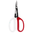 thumbnail image 1 of Zenport ZS105 Deluxe Garden Scissors, 6.5-Inch, 1.5 Inch Carbon Steel Blades, Red/White - 3 Pack, 1 of 7