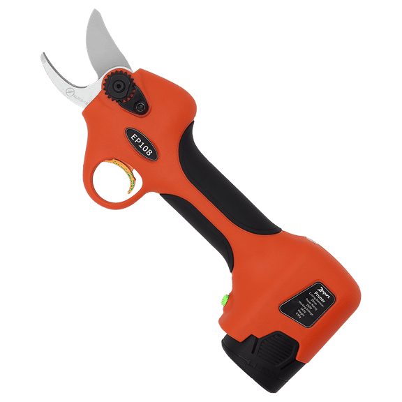 Zenport EP108 ePruner Cordless Battery Powered Electric Pruner, 1-Inch, Red