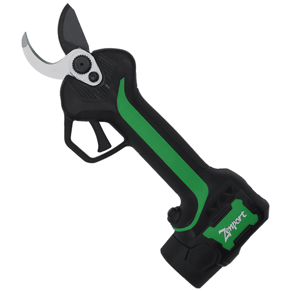 Zenport EP26 Cordless Electric Pruner, 1-Inch Cut, 2 Batteries, Black/Green - 5 Pack