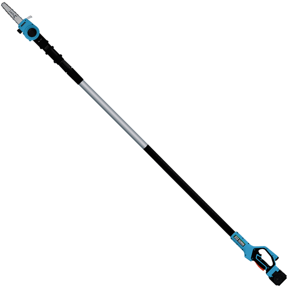 Zenport ES673 Cordless, Battery Powered Pole Chain Saw, 3.5 Meter Length