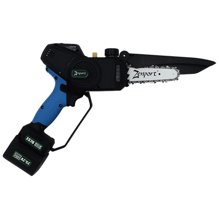 Zenport ES78 Cordless, Battery Powered, 6-Inch Blade Chain Saw