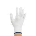 thumbnail image 1 of Zenport GN025 10 Gram Tetoron Poly Fiber Glove Liners, 12-Pair, White, 1 of 6