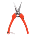 thumbnail image 1 of Zenport H306SC Euro Style Harvest Shear, Curved Blade, 2.5 Inch Stainless Steel Blades, Orange, 1 of 5