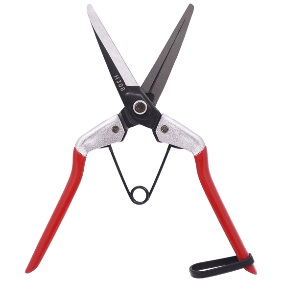 Zenport H308 Thinning Shear, 3 Inch High Carbon Steel Blades, Red