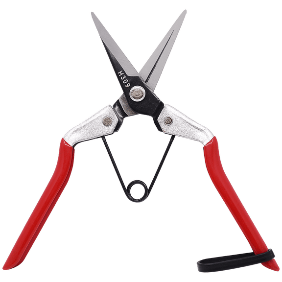 Zenport H309 Deluxe Thinning Shear, 2 Inch Carbon Steel Blades, Red