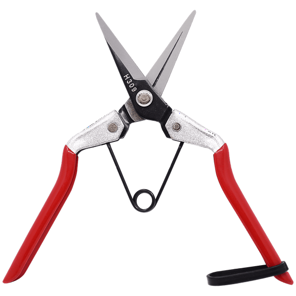 Zenport H309 Deluxe Thinning Shear, 2 Inch Carbon Steel Blades, Red - 3 Pack