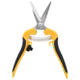 thumbnail image 1 of Zenport H357 Comfi-Grip Harvest Shear, Curved Blade, 2 Inch Stainless Steel Blades, Black/Yellow, 1 of 5