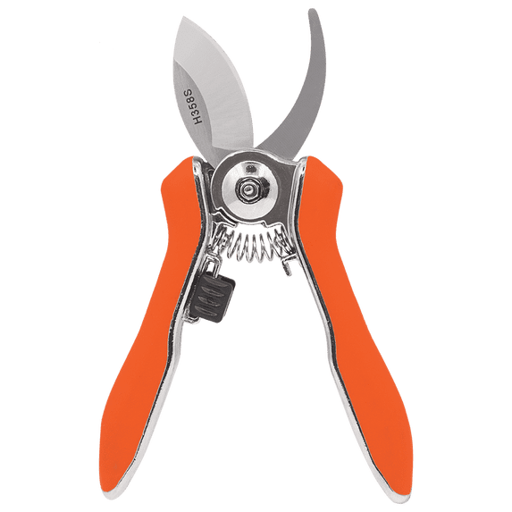 Zenport H358S Micro Trimmer Bypass Shear, 6-Inch, 1.5 Inch Stainless Steel Blades, Orange - 10 Pack