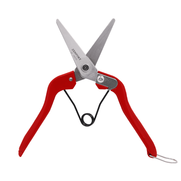Zenport H360S Heavy Duty Thinning Shear, Blade, 2 Inch Stainless Steel Blades, Red - 12 Pack