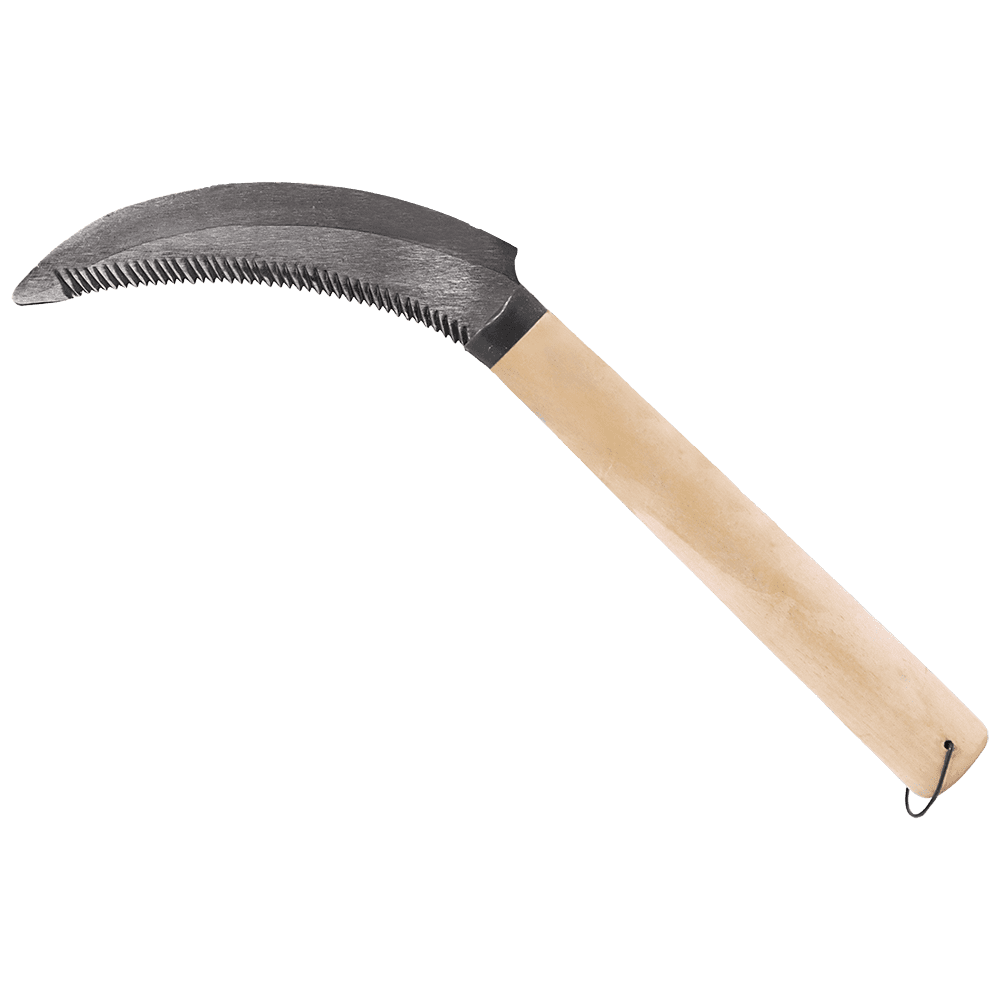 Zenport K201 Harvest Sickle Berry Knife, 4.5 Inch Carbon Steel