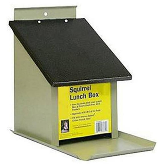 Zenport Industries Z38079-6PK Squirrel Lunch Box Feeder - Pack of 6
