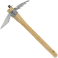 thumbnail image 1 of Zenport J6-08 Hoe and Fork Combo Tool, 15" Ash Handle, Beige, 1 of 5