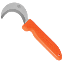 Zenport K101NS Mini Harvest Knife, Orange, 2.5 Inch Stainless Steel Blade, Orange