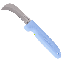 Zenport K103-B Harvest Utility Knife, 3 Inch Stainless Steel Blade, Blue