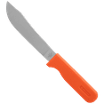 thumbnail image 1 of Zenport K113 Crop Harvest Knife, 6.75 Inch Stainless Steel Blade, Orange, 1 of 5