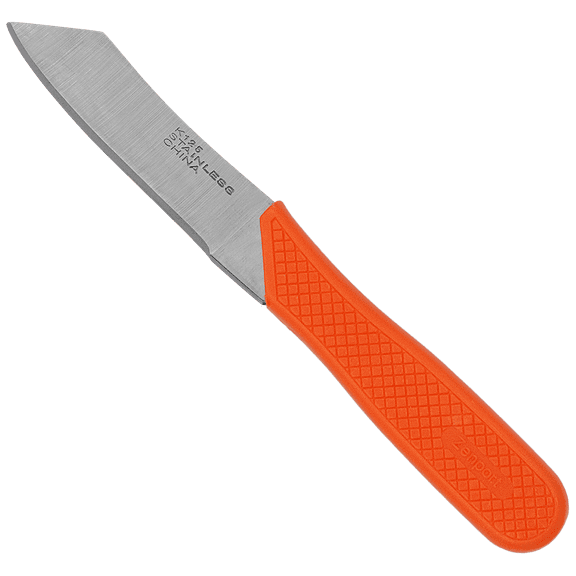 Zenport K125 Fruit and Mushroom Knife, 2.75 Inch Stainless Steel Blade, Orange