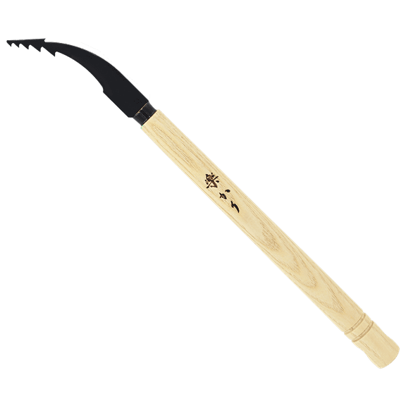 Zenport K211 High Japanese-style Crevice Weeding Tool, 5.5 Inch High Carbon Steel Blade, Beige