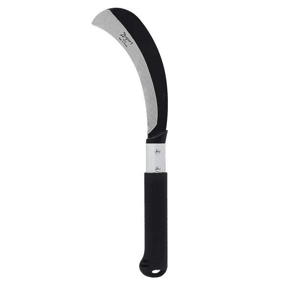 Zenport K312 Harvest Sickle, 8-Inch Blade, 8 Inch Carbon Steel Blade, Black/Silver
