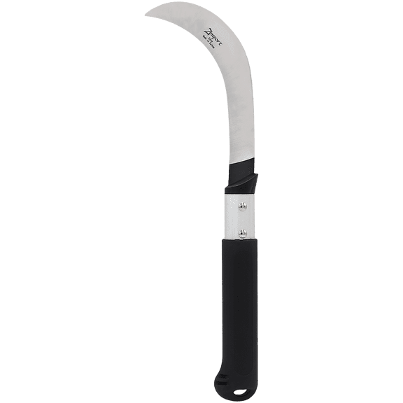 Zenport K316 Harvest Sickle, 9 Inch Carbon Steel Blade, Black - 3 Pack