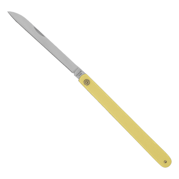 Zenport KC05 Fruit Sampling Knife with Carrying Case, 4.75 Inch Blade, Yellow