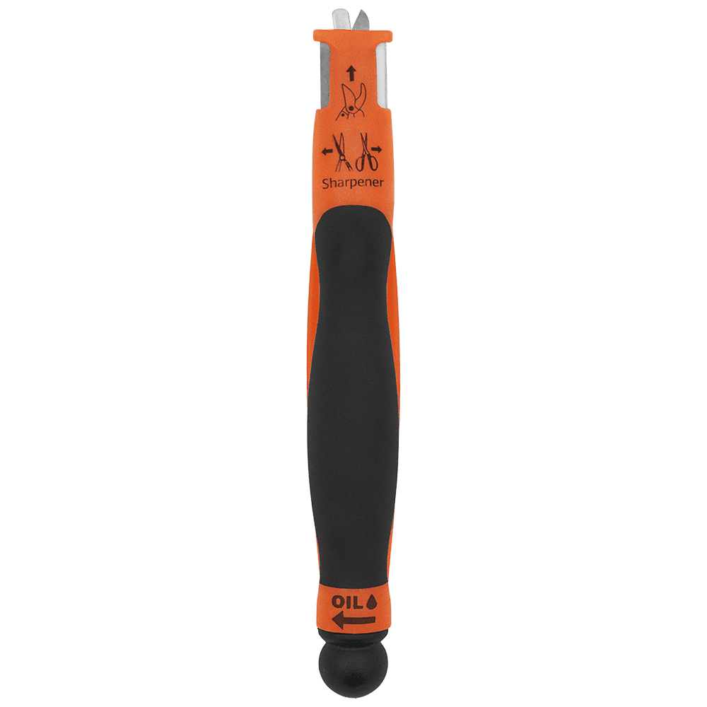 Zenport KS06 6-in-1 Multi-Sharpener for Pruners, Scissors, and Knives, Orange/Black - 10 Pack